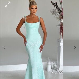 BABYBOO Whitney Maxi Dress-Mint-BRAND NEW